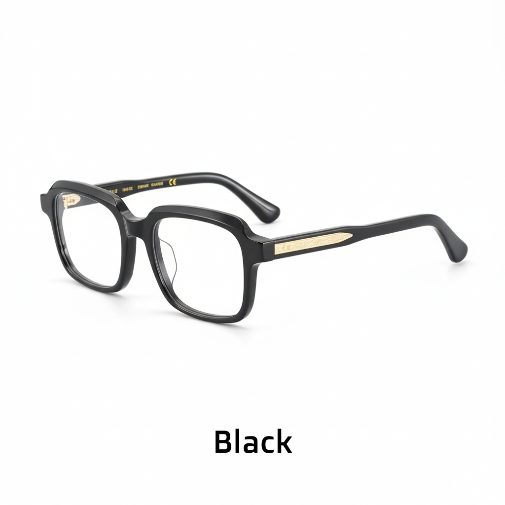 Acetate Square Optical Glasses Frame