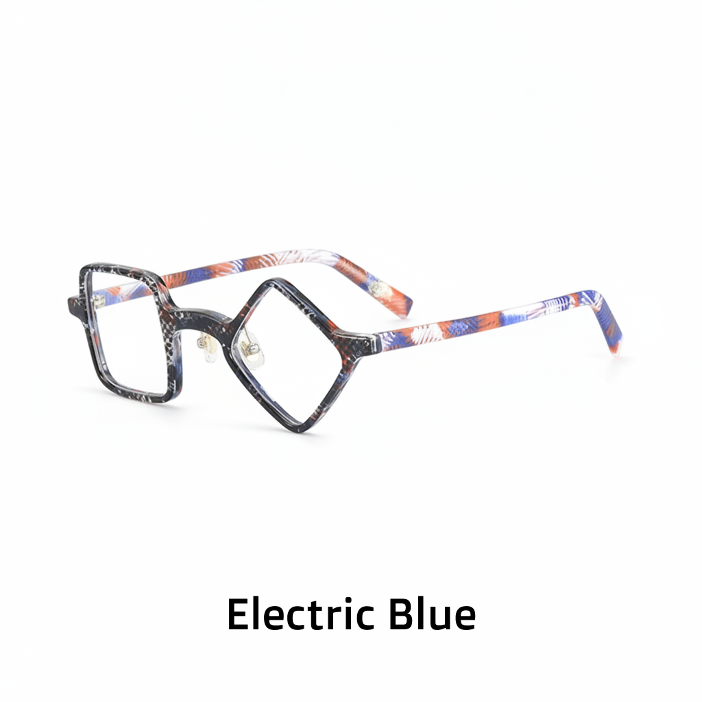 Acetate Square Optical Frames – Unisex Prescription Eyeglasses