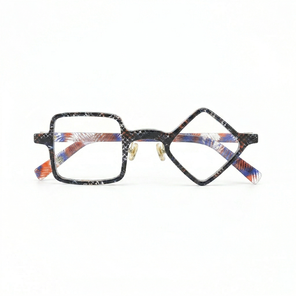 Acetate Square Optical Frames – Unisex Prescription Eyeglasses