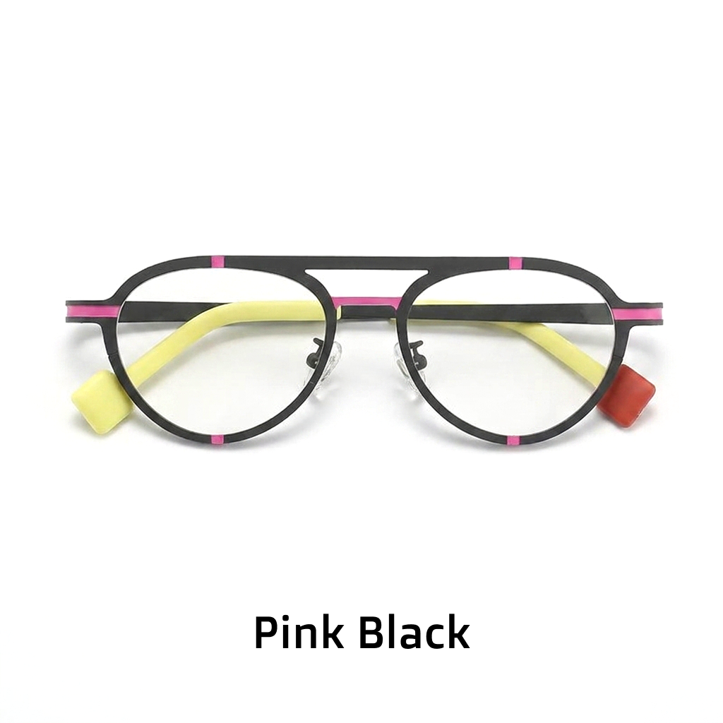 Titanium Aviator & Cat Eye Optical Frames