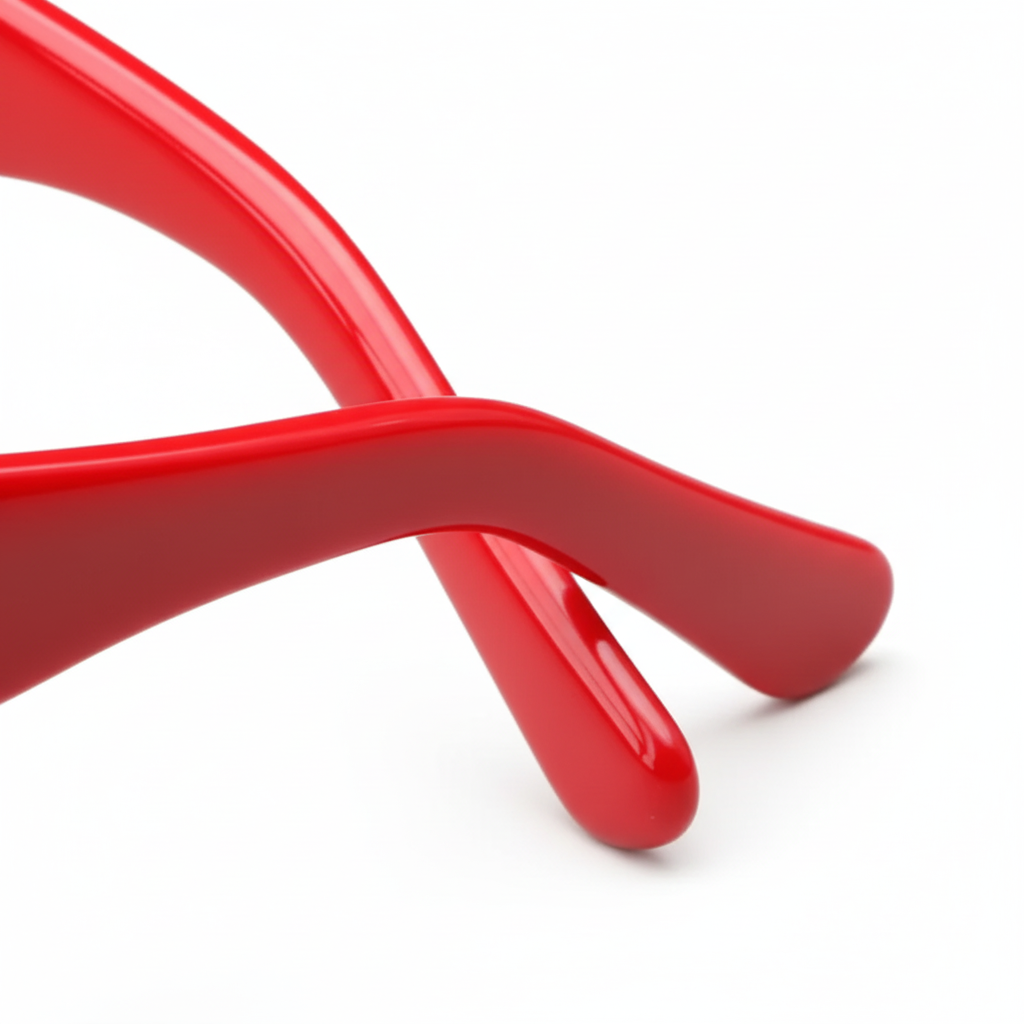 Acetate Retro Square Eyeglass Frames