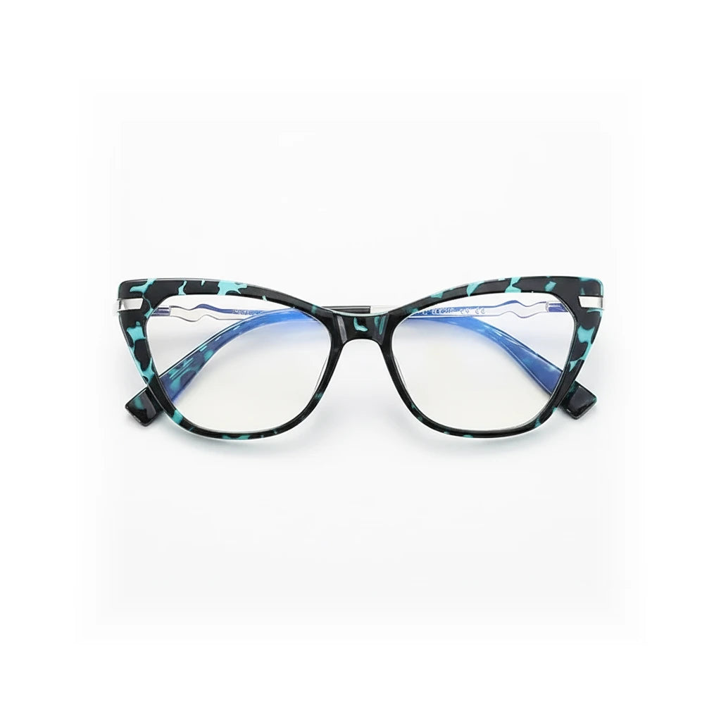 TR90 Retro Cat Eye Glasses - Anti Blue Light Prescription Frame