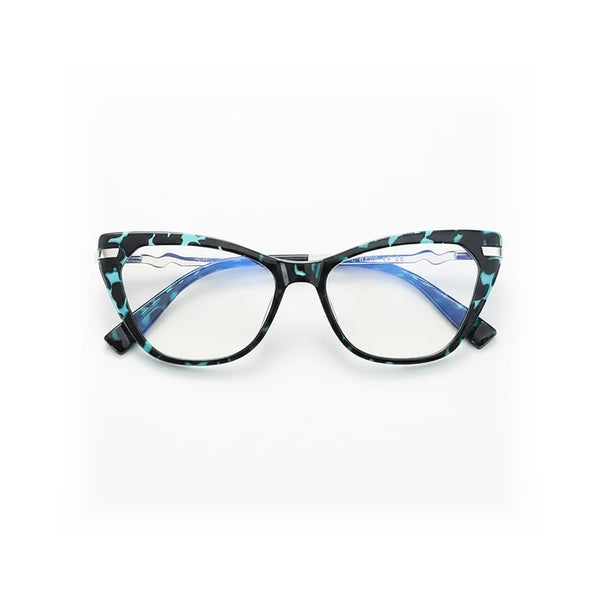 Occhiali Cat Eye retrò TR90 - Montatura da vista anti luce blu