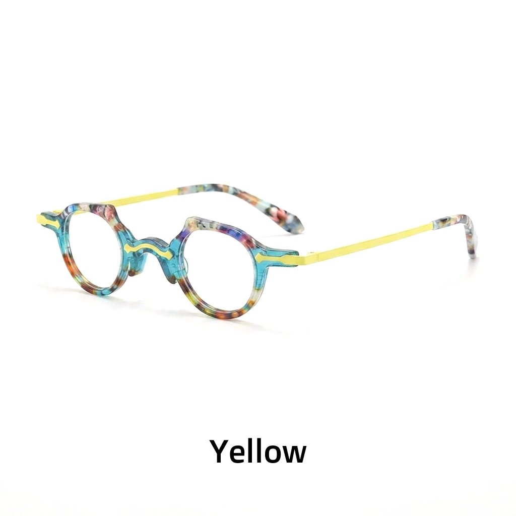 מסגרת רטרו למשקפיים מסוג Cat-Eye Acetate