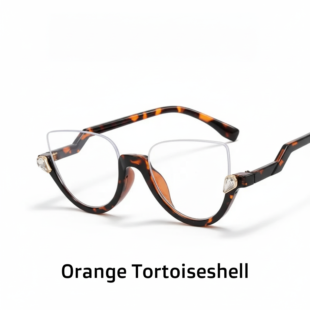 Women's Retro Cat Eye Optical Frames – Anti Blue Light