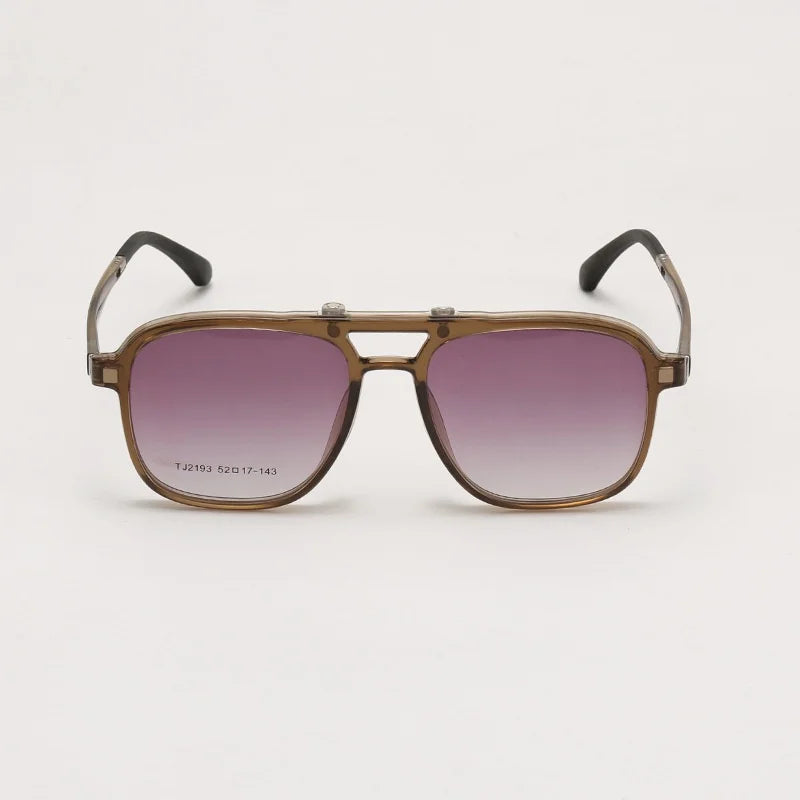 TR90 Magnetic Clip-On Polarized Sunglasses - 2-in-1 Optical Frame