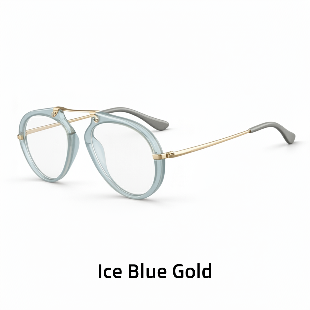 Retro Acetate Optical Eyeglasses Frame – Stylish Unisex Prescription