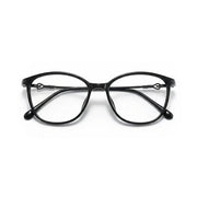 Elliptical Women's Eyeglass Frame - Ultra Light Purple Optical Glasses
