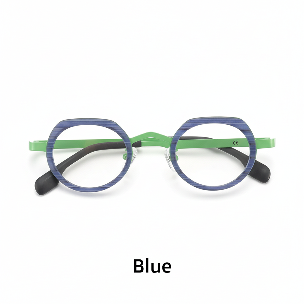 Ultralight Pure Titanium Cat Eye Oval Optical Frames