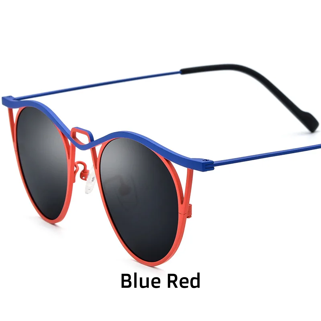 משקפי שמש Polarized Cat Eye – מסגרת טיטניום UV400