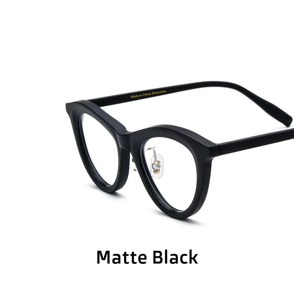 Frosted Cat Eye Spell Color Acetate Optical Frames