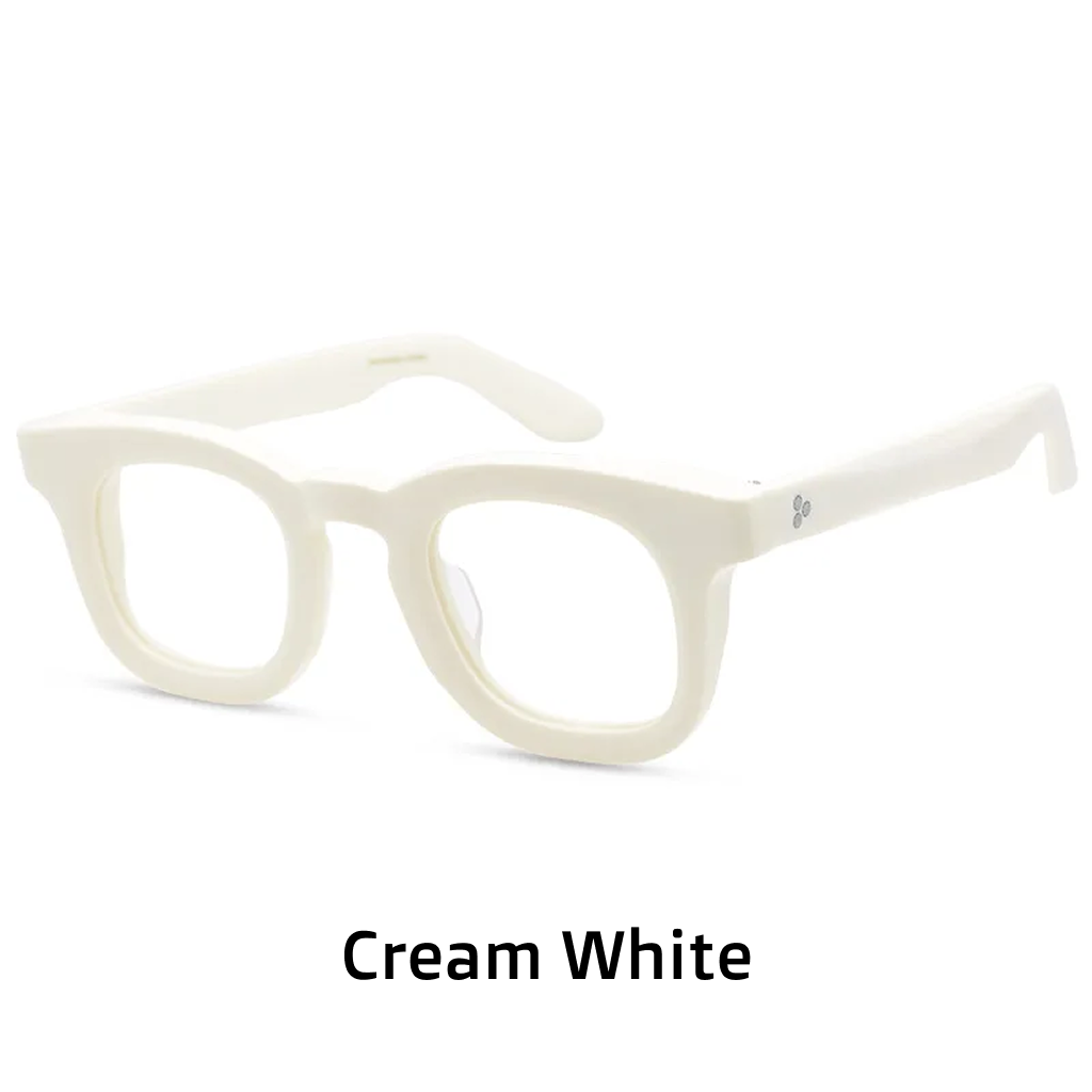 Acetate Square Optical Frames – Unisex