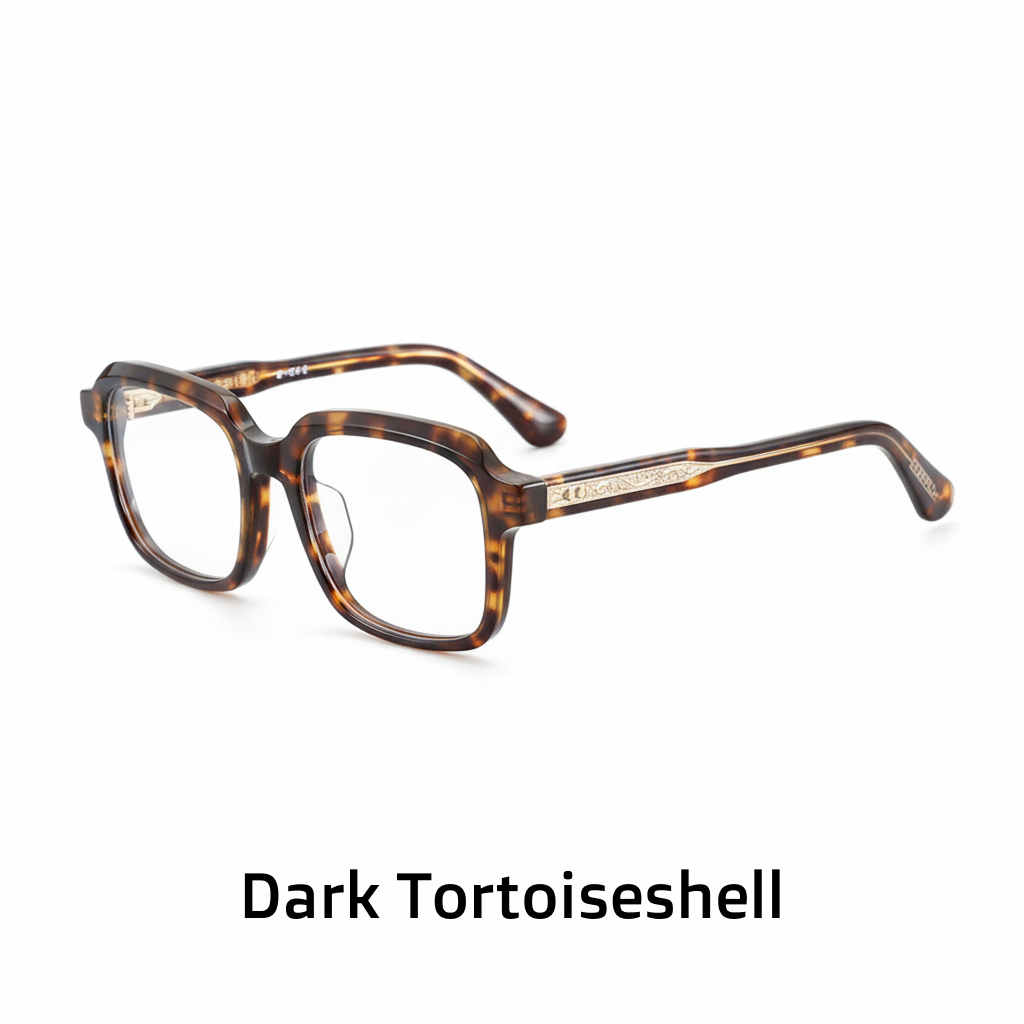 Acetate Square Optical Glasses Frame