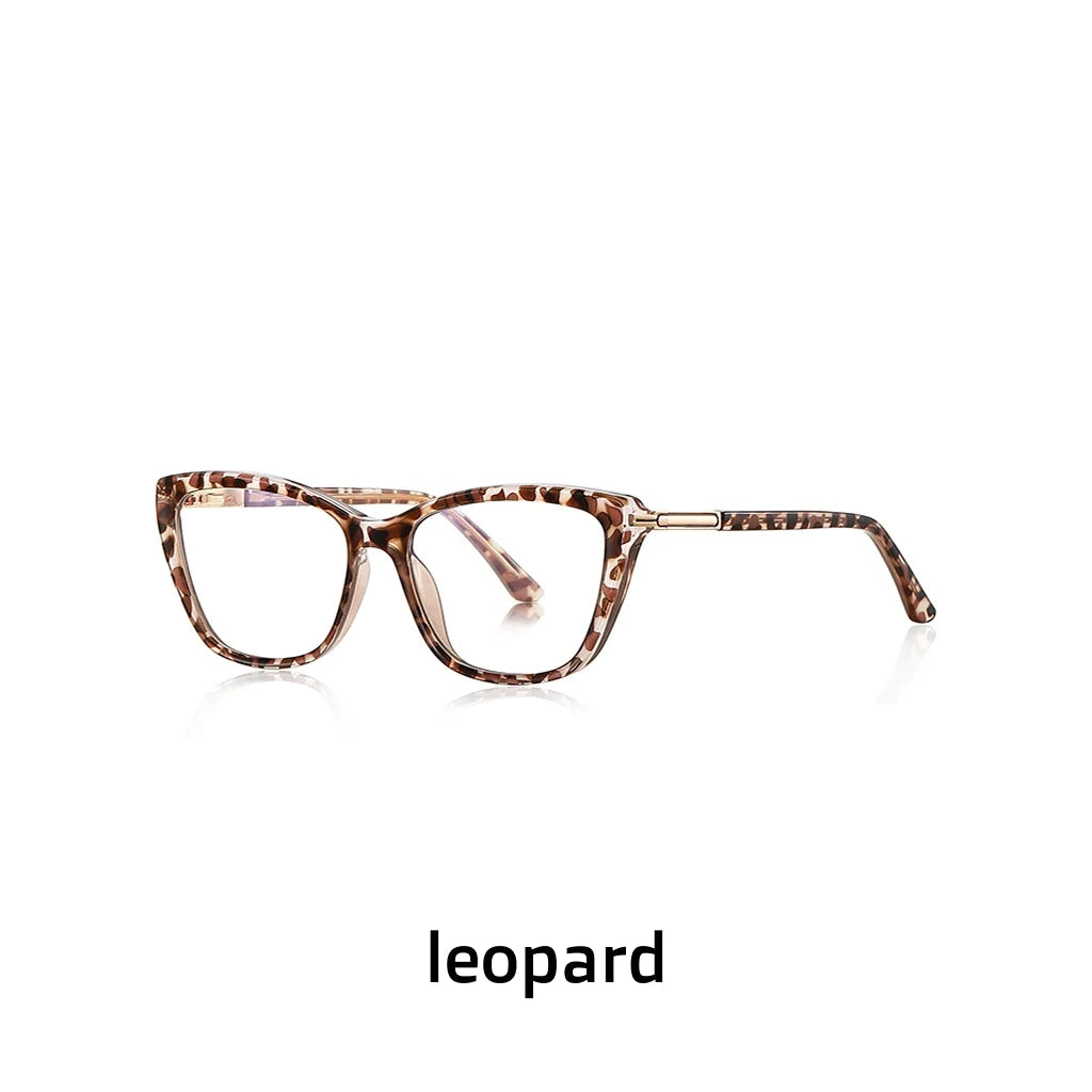 TR90 Cat Eye Eyeglasses - Anti Blue Light Prescription Frames