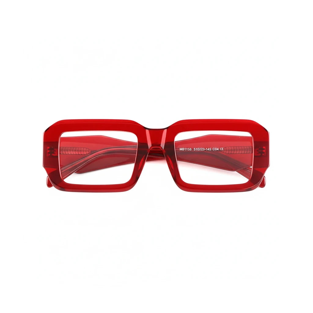 Retro Square Eyeglass Frame - Unisex Optical Prescription Glasses 1159