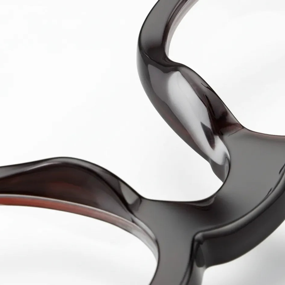 Retro Round Acetate Eyeglass Frames - Unisex Prescription Ready