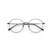 Ultra Light Retro Round Alloy Eyeglass Frames - Unisex Optical Prescription Glasses