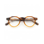 Retro Round Tortoiseshell Eyeglass Frame - Optical Prescription Glasses