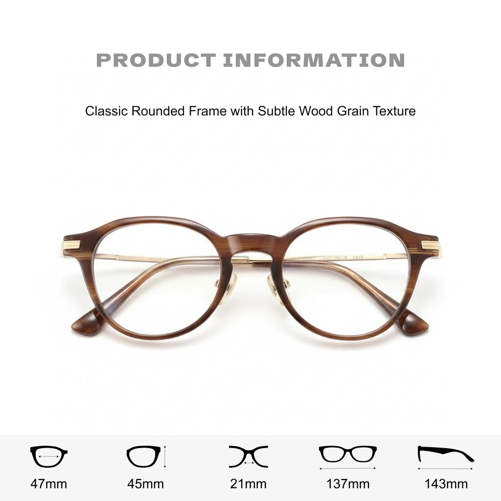 Titanium Optical Eyeglass Frame - Ultra Light Unisex NPM141
