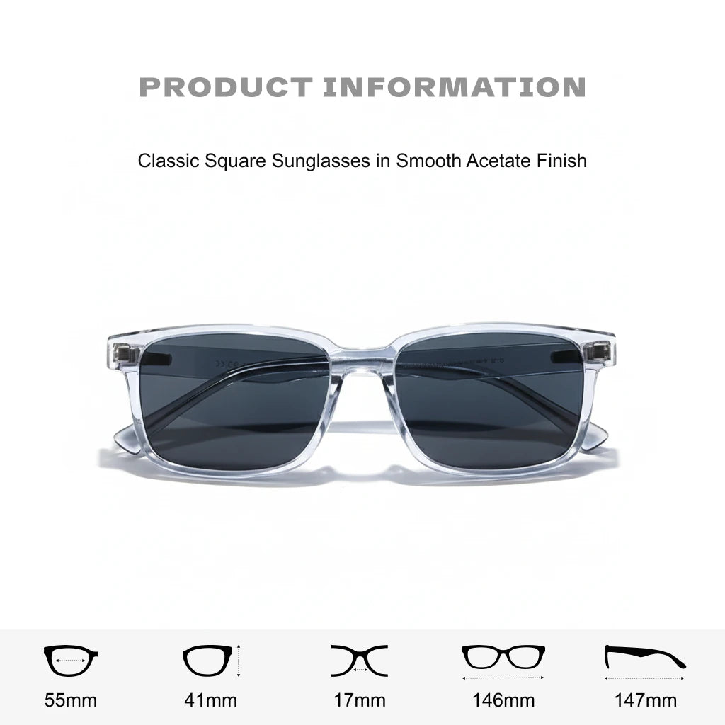 2-in-1 Magnetic Clip-On Polarized Sunglasses - TR90 Optical Frame