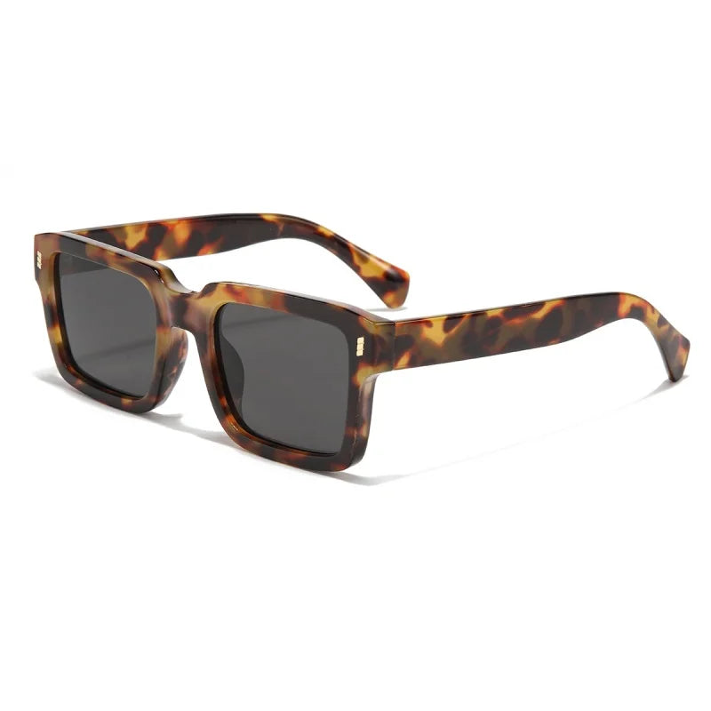 Polarized Square Sunglasses - Retro Driving Eyewear for Men & Women