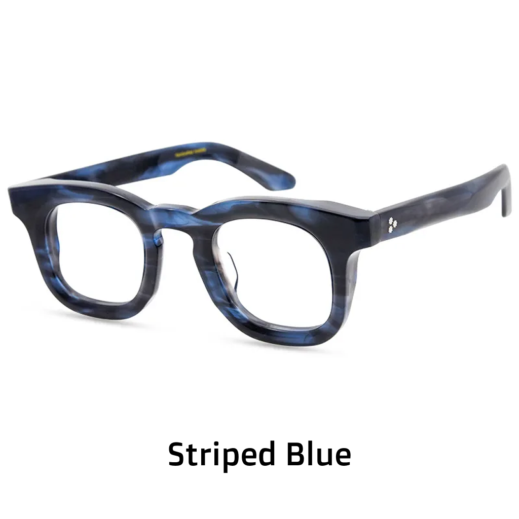 Acetate Square Optical Frames – Unisex
