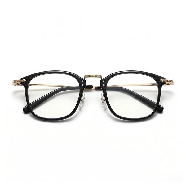 Retro Square Titanium Optical Eyeglasses Frame