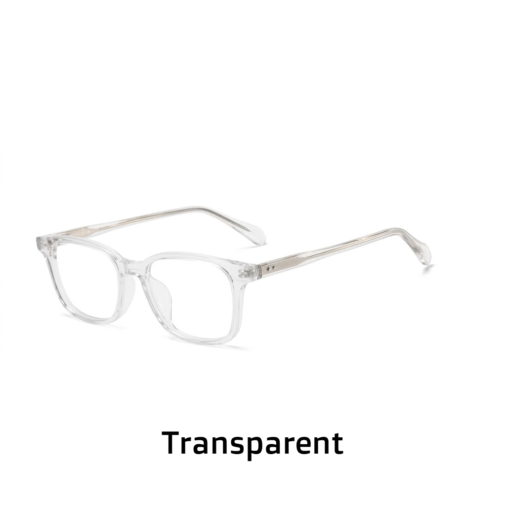 Optische Brille aus Acetat mit quadratischem Rahmen