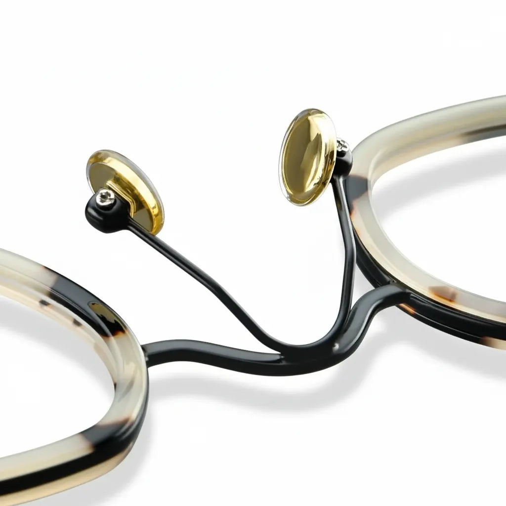 Retro Polygonal Eyeglass Frame - Small Unisex Prescription Glasses