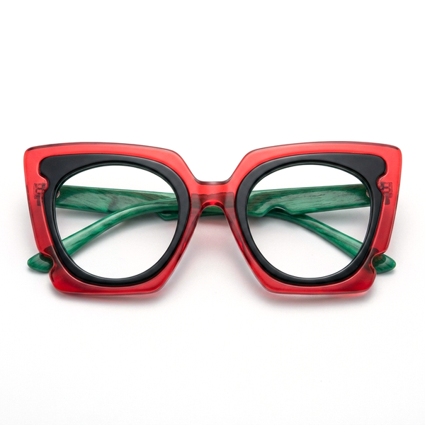 Acetate Cat Eye Glasses Frame – Retro Thick Frame Optical