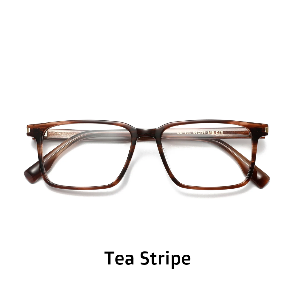 Acetate Rectangular Eyeglasses Frame