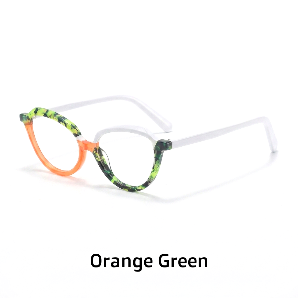 Retro Cat-Eye Acetate Eyeglasses Frames