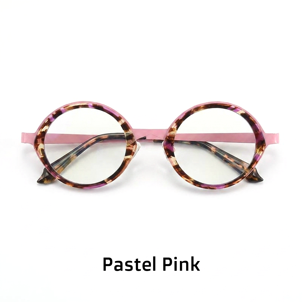 Titanium Oval Optical Eyeglass Frames