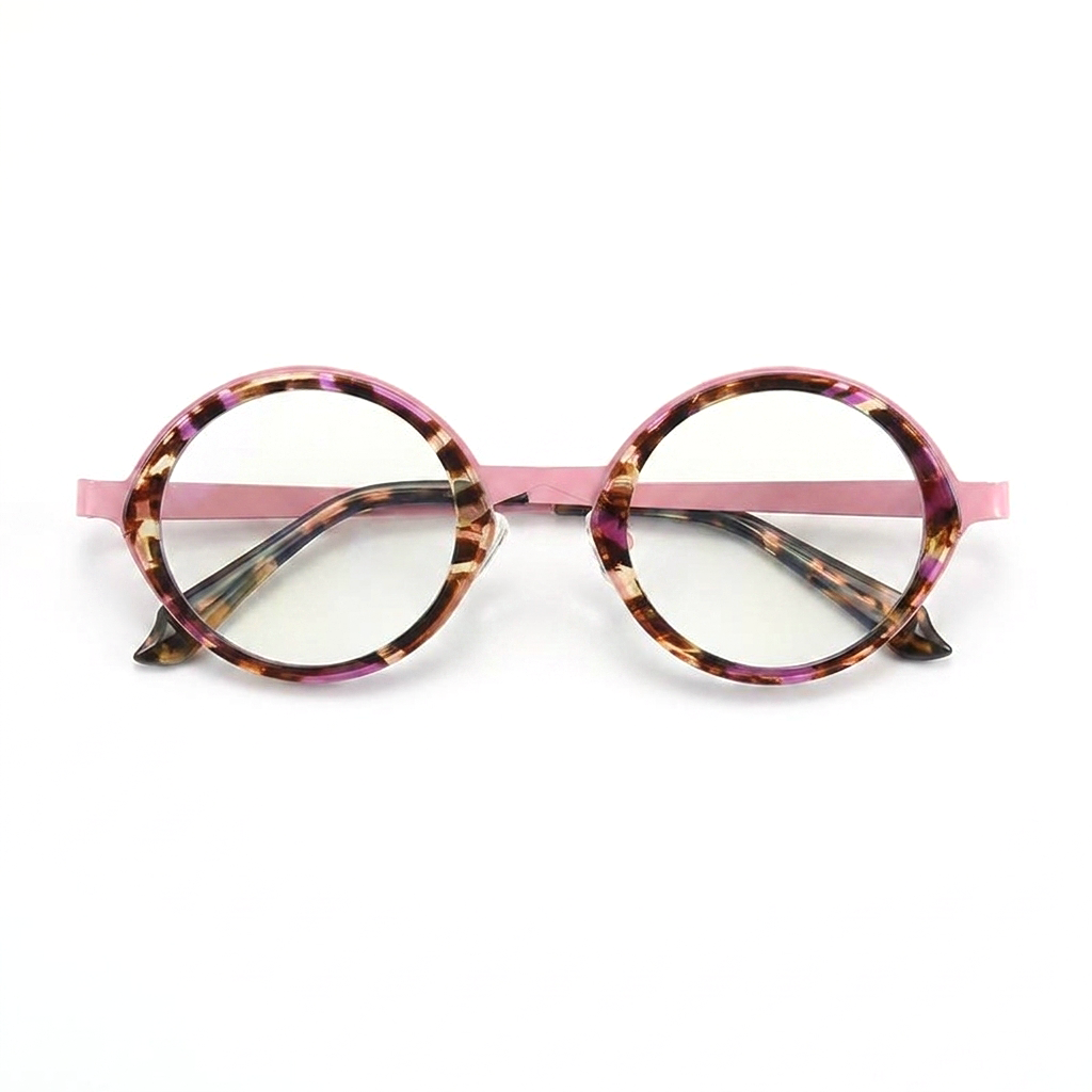 Titanium Oval Optical Eyeglass Frames
