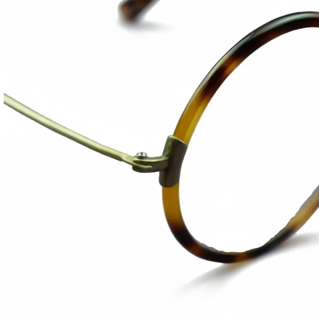 Retro Round Metal Glasses - Anti Blue Light Optical Frame