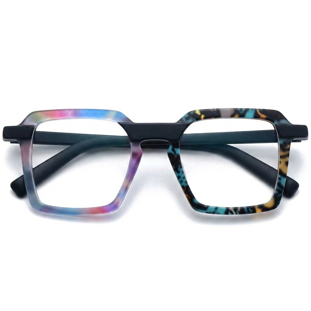 Acetate Square Optical Glasses Frame