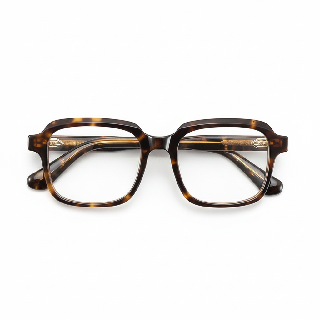 Acetate Square Optical Glasses Frame
