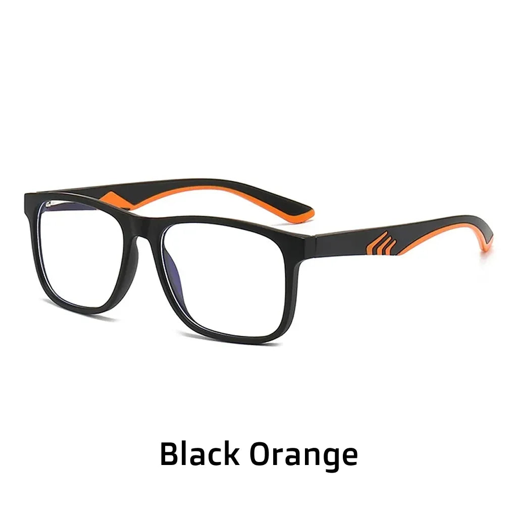 TR90 Ultra-Light Sports Glasses Frame - Square Design for Men