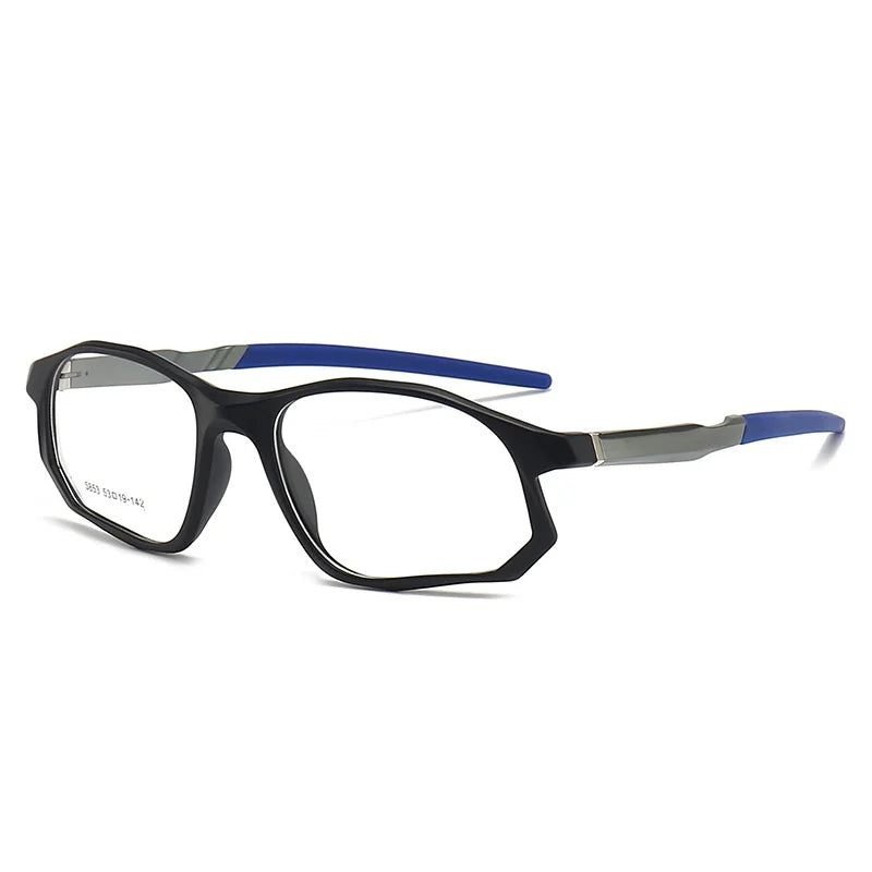 TR90 Irregular Polygonal Sports Glasses Frame - Cycling Optical Prescription