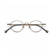 β-Titanium Round Optical Glasses Frame - Ultra-Light Retro Design