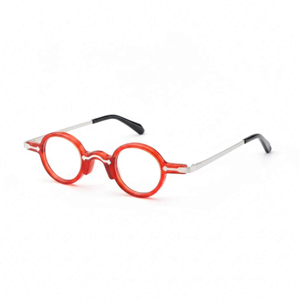 Ultra Light Titanium Round Eyeglass Frame