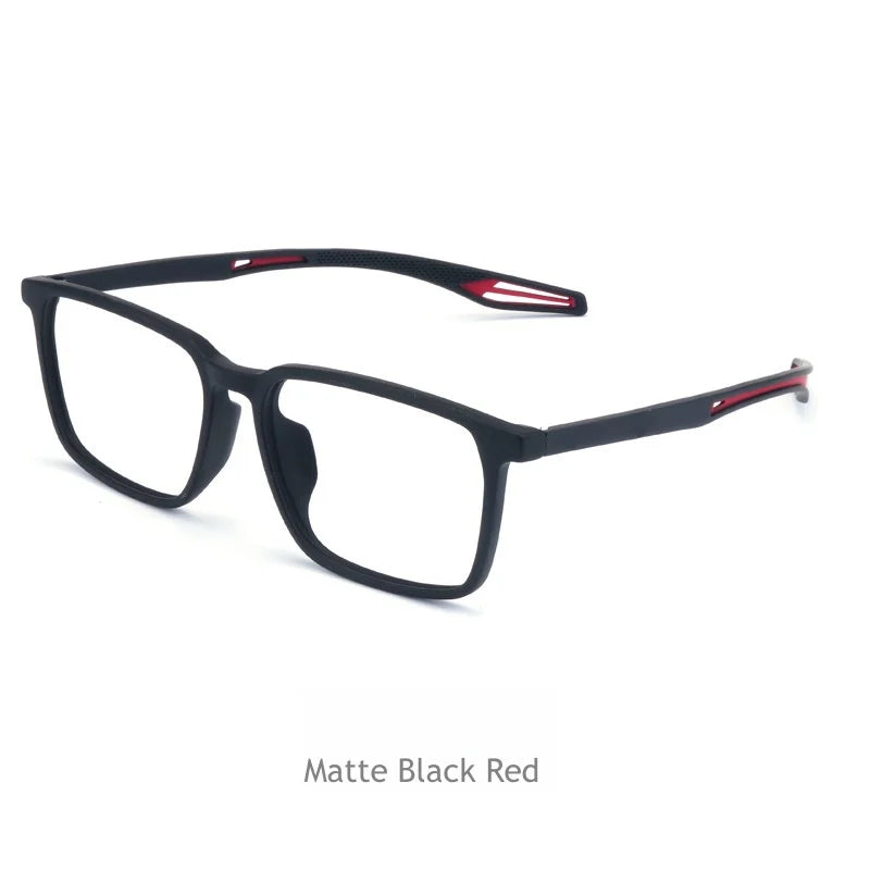 TR90 Sports Optical Prescription Glasses - Ultra Light Square Frame