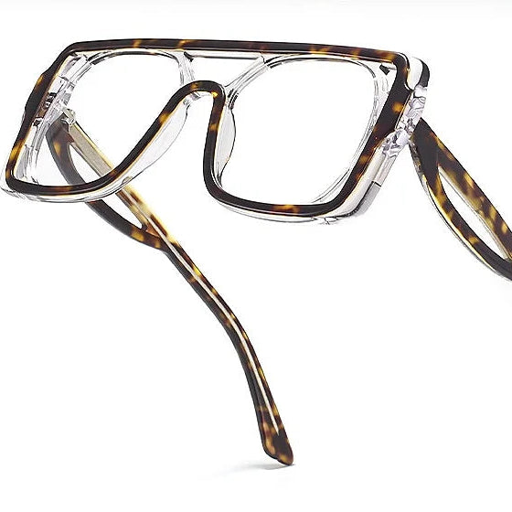 Anti Blue Light Square Eyeglass Frame - Optical Prescription Ready