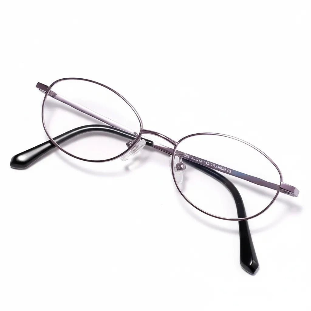Women's Oval Anti-Blue Light Reading Glasses