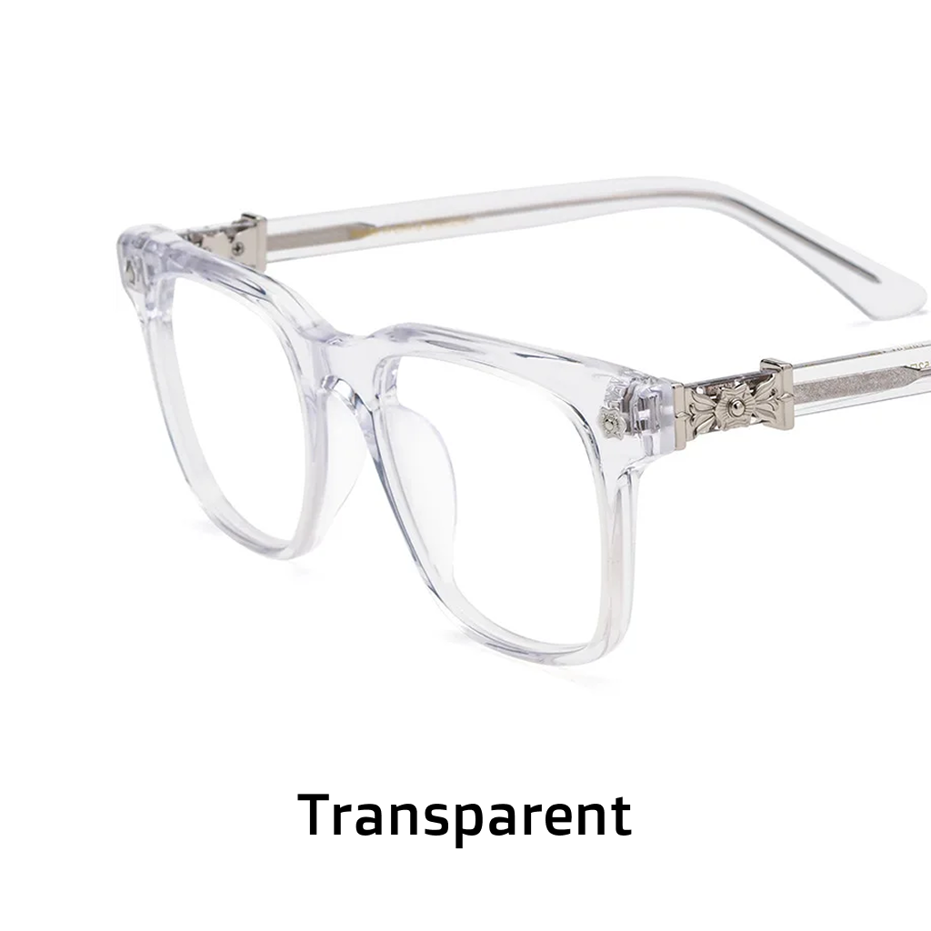 Quadratischer optischer Brillenrahmen aus Acetat
