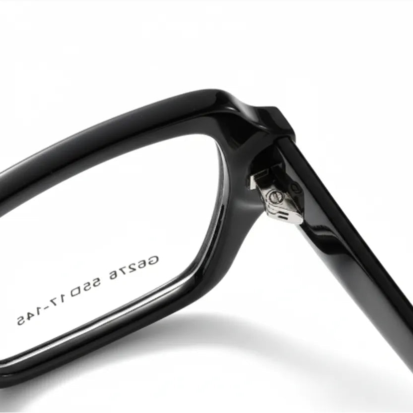 Retro Polygonal Optical Glasses Frame - Large Unisex Eyewear