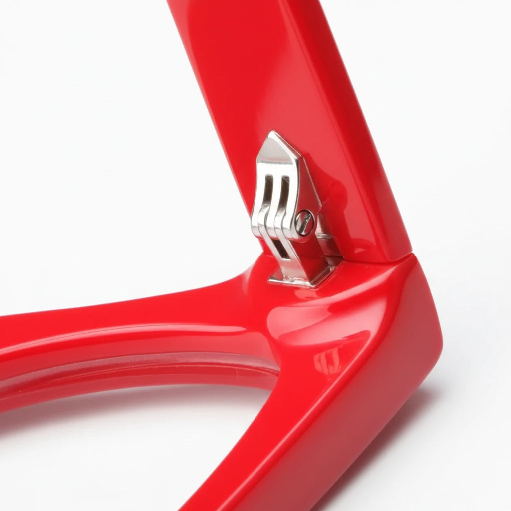 Retro Square Acetate Eyeglass Frame - Unisex Optical Prescription Glasses