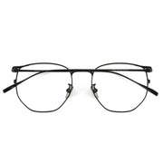 Anti-Blue Light Titanium Optical Glasses Frame - Polygonal Design