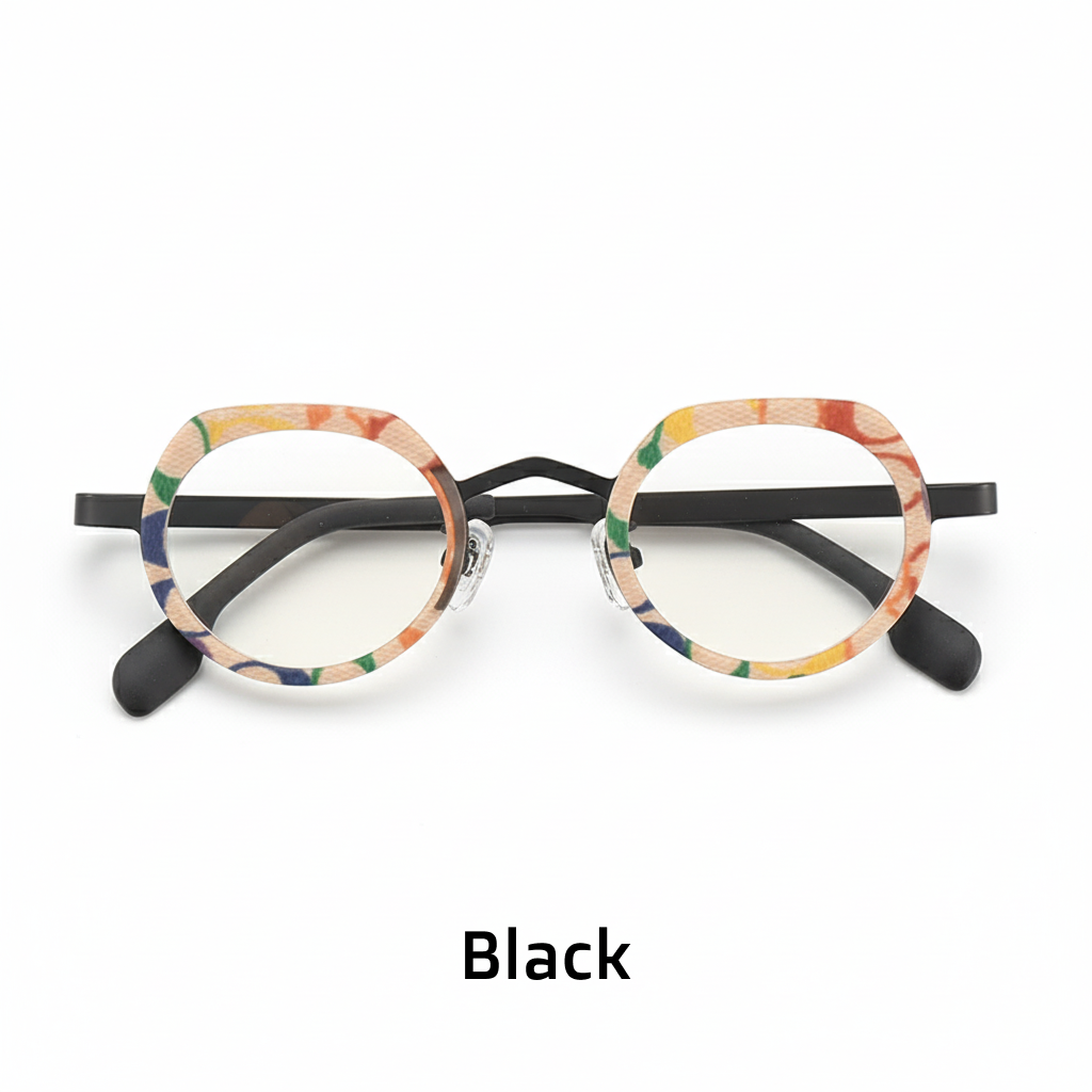Titanium Cat Eye Optical Frames