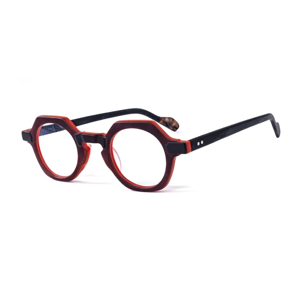 Retro Multi-Border Blue Light Blocking Eyeglasses HL56025
